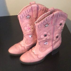 Kids Roper Cowboy Boots with movement activated lights